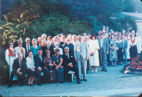 Slektstreff - Mallin og Gudmund Bo - gruppebilde